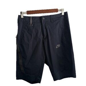 Nike Sportswear Bonded Men's Shorts Triple Black Size 30 M